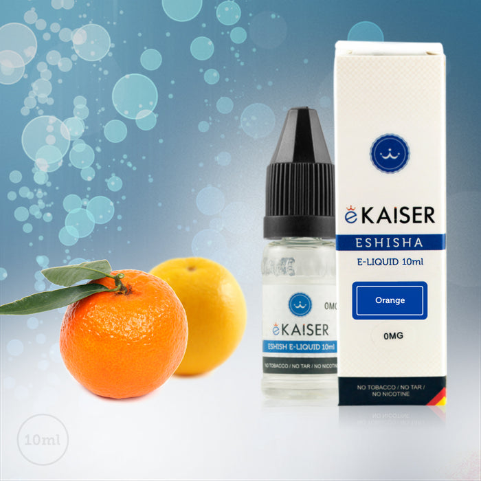 E liquid |Blue eKaiser Range | Orange 10ml | Refill For Electronic Cigarette & E Shisha