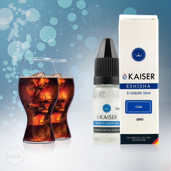 E liquid |Blue eKaiser Range | Cola 10ml | Refill For Electronic Cigarette & E Shisha