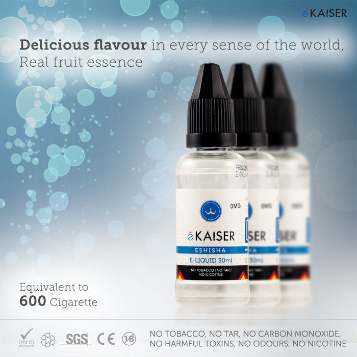 E liquid |Blue eKaiser Range | Watermelon 30ml | Refill For Electronic Cigarette & E Shisha - eKaiser - CIGEE