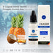 E liquid |Blue eKaiser Range | Pineapple Coconut Rum 30ml | Refill For Electronic Cigarette & E Shisha - eKaiser - CIGEE