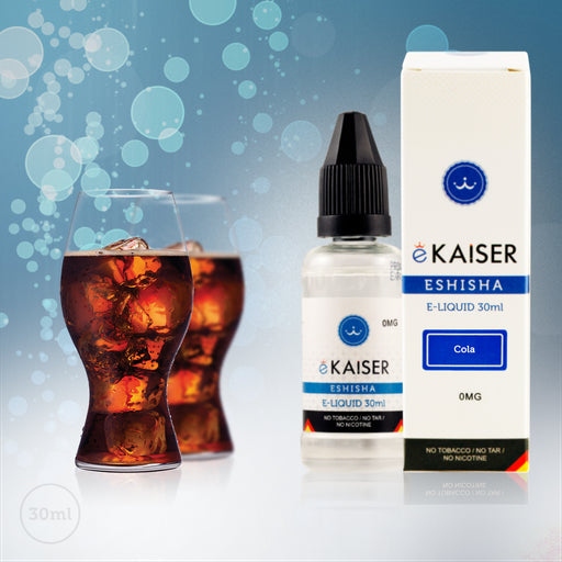 E liquid |Blue eKaiser Range | Cola 30ml | Refill For Electronic Cigarette & E Shisha