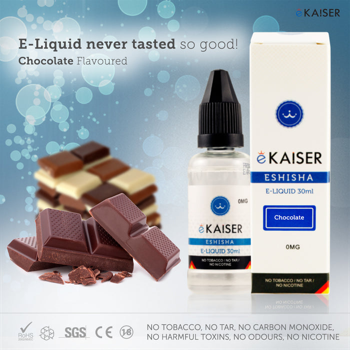 E liquid |Blue eKaiser Range | Chocolate Gum 30ml | Refill For Electronic Cigarette & E Shisha - eKaiser - CIGEE