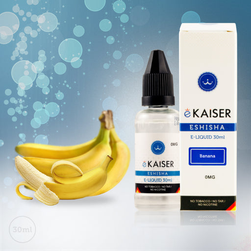 E liquid |Blue eKaiser Range | Banana 30ml | Refill For Electronic Cigarette & E Shisha