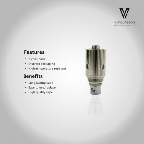 Vape Coil | 3 Pack of Magnet Coil | Vapoursson CIGEE.COM Vape Coil | 3 Pack of Magnet Coil | Vapoursson CIGEE.COM