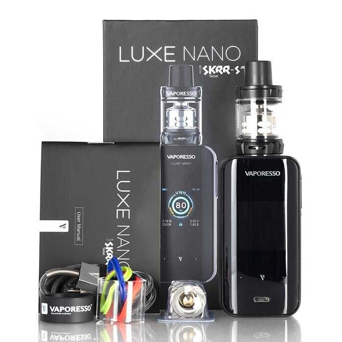 Vaporesso - Luxe Nano SKRR Kit - Black - Kit